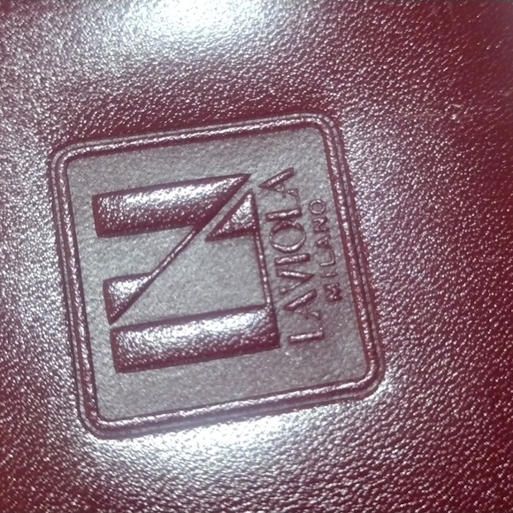 Laviola Milano Burgundy Bi-Fold Long Wallet – Elegant Women's Fashion Accessory - Picture 6 of 13